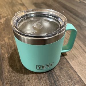 Yeti coffee mug, 10oz, seafoam green, new without tag